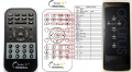ACURUS RL11, TL11 - compatible General-branded remote control