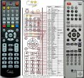 LG 6710CDAL01A - duplicate remote control LG 6710CDAL01A - duplicate remote control