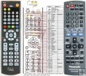 Panasonic N2QAYB000207 replacement remote control Panasonic N2QAYB000207 replacement remote control