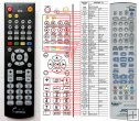 JVC RM-SDR052E - replacement remote control JVC RM-SDR052E - replacement remote control