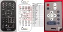 BENQ PB6110, PB6210, PB2250 duplicate remote control BENQ PB6110, PB6210, PB2250 duplicate remote control
