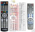 LG 6710RCAL11B remote control replacement LG 6710RCAL11B remote control replacement