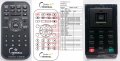 ACER X110, X1130, X1160, X1230, X1260, PD100, PD113, PD115, PD116, PD521 remote control duplicate ACER X110, X1130, X1160, X1230, X1260, PD100, PD113, PD115, PD116, PD521 remote control duplicate