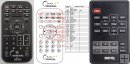 BENQ MP515 MP620 MX500 MX501 MS500 duplicate remote control BENQ MP515 MP620 MX500 MX501 MS500 duplicate remote control