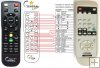 Epson EMP820 - replacement remote control Epson EMP820 - replacement remote control