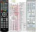Technics RAK-EHA18WH - duplicate remote control Technics RAK-EHA18WH - duplicate remote control