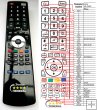 Aiwa AD-F450 - replacement remote control Aiwa AD-F450 - replacement remote control