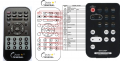 Sharp RRMCGA106AWSA RRMCGA107AWSA - replacement remote control Sharp RRMCGA106AWSA RRMCGA107AWSA - replacement remote control