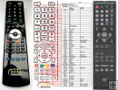 Orion 076R0RA011 - replacement remote control Orion 076R0RA011 - replacement remote control