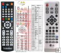 LG 6710CMAM08D remote control replacement LG 6710CMAM08D remote control replacement