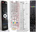 Hitachi RC5100 - replacement remote control Hitachi RC5100 - replacement remote control