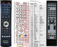ACER DQ7T54BEA00-3A - replacement remote control