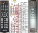 Yamaha FSR133 replacement remote control Yamaha FSR133 replacement remote control