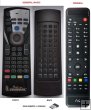 Amiko A4 COMBO replacement remote control Amiko A4 COMBO replacement remote control