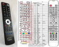 Orava LT-514 LED E93B - replacement remote control Orava LT-514 LED E93B - replacement remote control