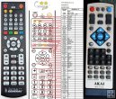 Akai ADX-5130X remote control replacement Akai ADX-5130X remote control replacement