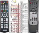 LG 6710RCWC09A remote control replacement LG 6710RCWC09A remote control replacement