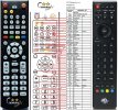 AB CRYPTOBOX 500HD, 550HD, 625HD, 600HD, 650HD, 700HD, 750HD, 752HD - remote control AB CRYPTOBOX 500HD, 550HD, 625HD, 600HD, 650HD, 700HD, 750HD, 752HD - remote control