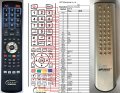 ADVANCE ACOUSTIC EZY-8 - compatible General-branded remote control