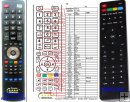 Orava LT-823 - replacement remote control Orava LT-823 - replacement remote control