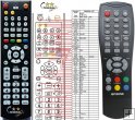 Orava DVB-11C, DVB-12C replacement remote control Orava DVB-11C, DVB-12C replacement remote control