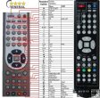 EVOLVE BlackStar HD-5060 - Replacement remote control EVOLVE BlackStar HD-5060 - Replacement remote control