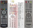 Hyundai DV-2-X708DU replacement remote control Hyundai DV-2-X708DU replacement remote control