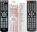 Akai A51002 replacement remote control Akai A51002 replacement remote control