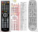 Medion MD81664 - replacement remote control Medion MD81664 - replacement remote control