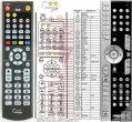 Medion MD83500 - replacement remote control Medion MD83500 - replacement remote control