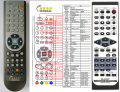 Sharp RRMCG0409AWSA - replacement remote control Sharp RRMCG0409AWSA - replacement remote control
