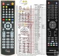 Sencor SMP-9000 PRO - replacement remote control Sencor SMP-9000 PRO - replacement remote control