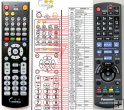 Panasonic N2QAKB000073 - replacement remote control Panasonic N2QAKB000073 - replacement remote control