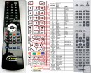 Yamaha RAS9 - replacement remote control Yamaha RAS9 - replacement remote control