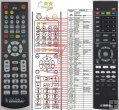 Yamaha BDP129 replacement remote control Yamaha BDP129 replacement remote control