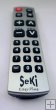 SEKI EASY PLUS silver black- Universal remote control for senior SEKI EASY PLUS silver black- Universal remote control for senior