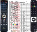 Akai 32LEDHD remote control replacement Akai 32LEDHD remote control replacement