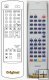 Sony RM-833 RM-837- replacement remote control Sony RM-833 RM-837- replacement remote control