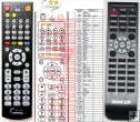 Sencor SDV-6109 - replacement remote control Sencor SDV-6109 - replacement remote control