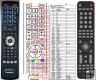 STRONG 24HZ4003N remote control replacement STRONG 24HZ4003N remote control replacement