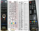 Acer 25.MAM0J.001 - replacement remote control Acer 25.MAM0J.001 - replacement remote control