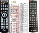Orava DVD403 replacement remote control Orava DVD403 replacement remote control
