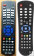 Amiko SSD550 560 580 SHD8000 - replacement remote control Amiko SSD550 560 580 SHD8000 - replacement remote control
