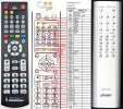 ADVANCE ACOUSTIC MCD203 - compatible General-branded remote control