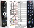 AOC LC32K0D3D - replacement remote control AOC LC32K0D3D - replacement remote control