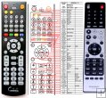 Marantz RC008CR - replacement remote control Marantz RC008CR - replacement remote control