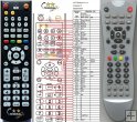 Hyundai DVB-T530PVR DVB-T430 remote control replacement Hyundai DVB-T530PVR DVB-T430 remote control replacement