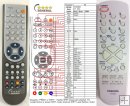 Toshiba CT-844 - replacement remote control Toshiba CT-844 - replacement remote control