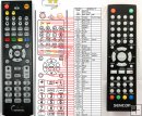 Sencor SHC-XD092T - replacement remote control Sencor SHC-XD092T - replacement remote control