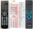 A. C. Ryan ACR-PV73100, ACR-PV73800 - remote control, replacement A. C. Ryan ACR-PV73100, ACR-PV73800 - remote control, replacement